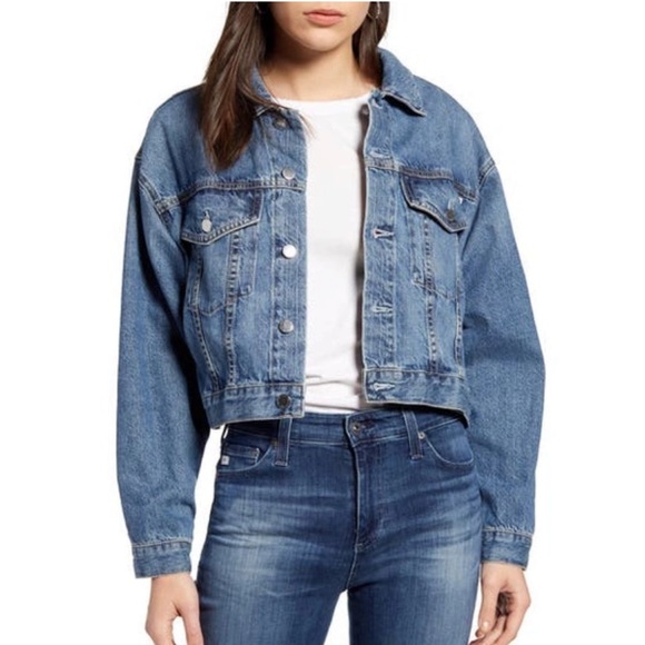 AG Mirah Denim Trucker Jacket - Picture 1 of 4